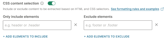 HTML and CSS selector