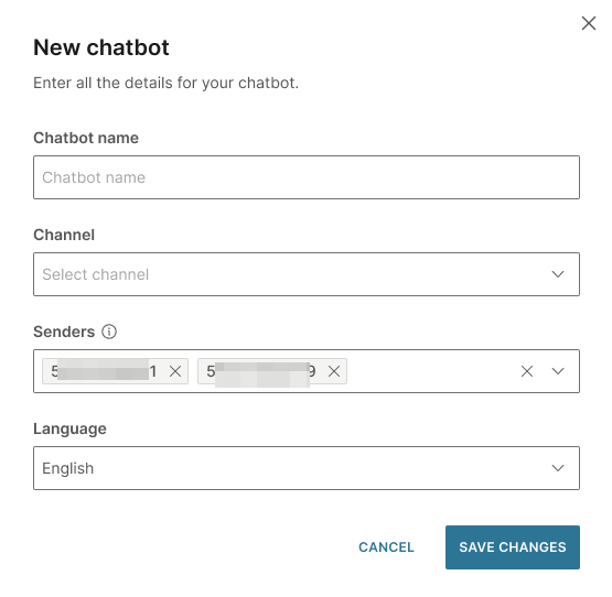 Create a new chatbot