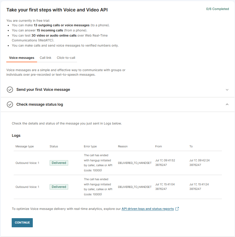 check-message-status-log