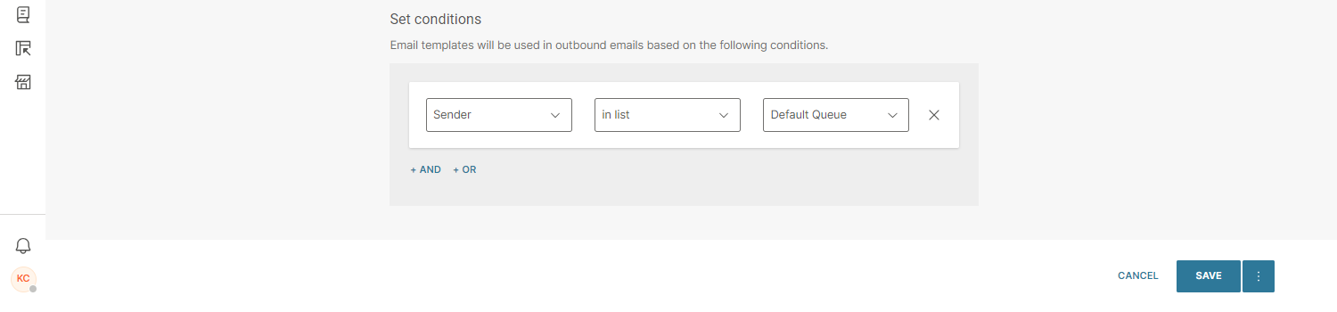 Outbound email - Sender queues