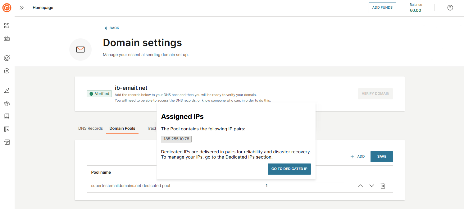 Email - Link updated