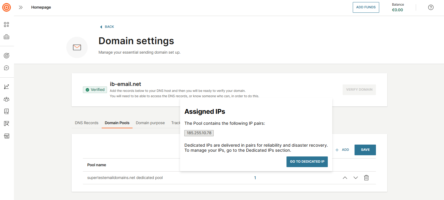 Email - Link updated