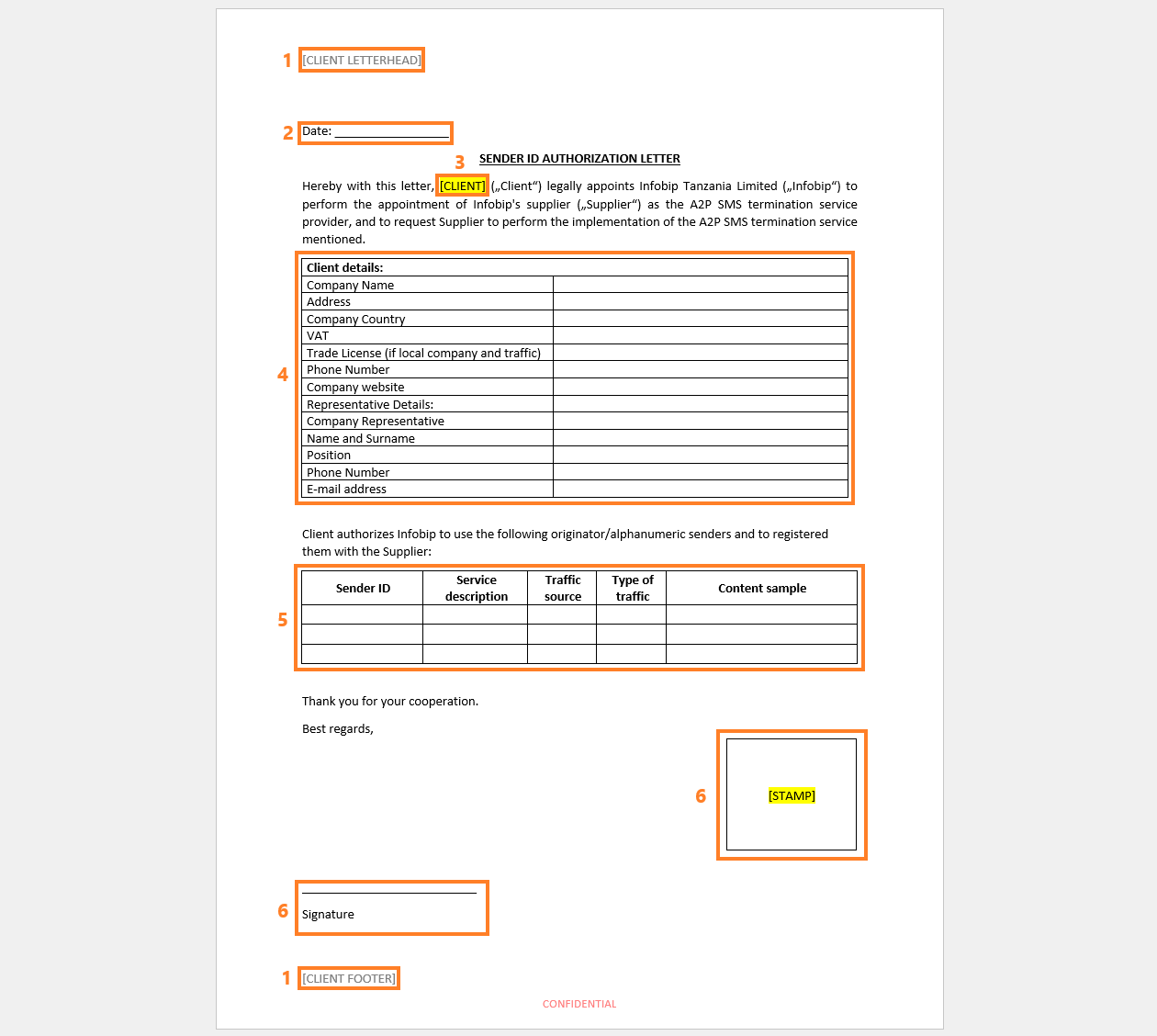 Essentials - Tanzania authorization letter