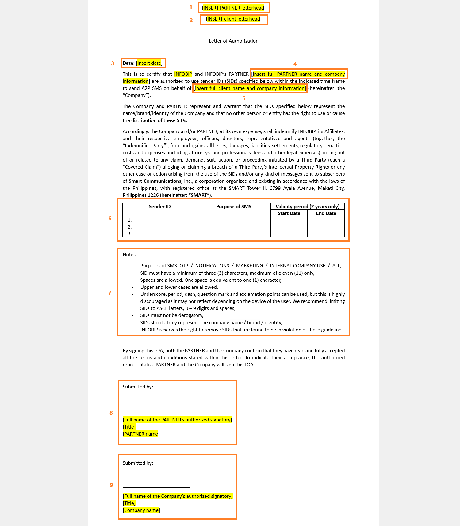 Essentials - BFSI client LOA Smart Int