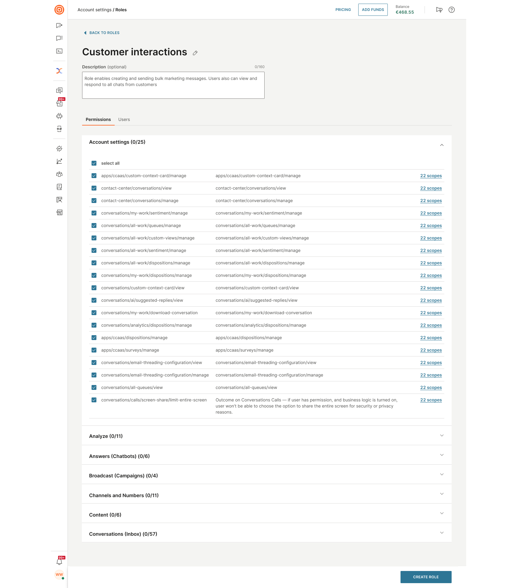 Essentials - Custom roles creation