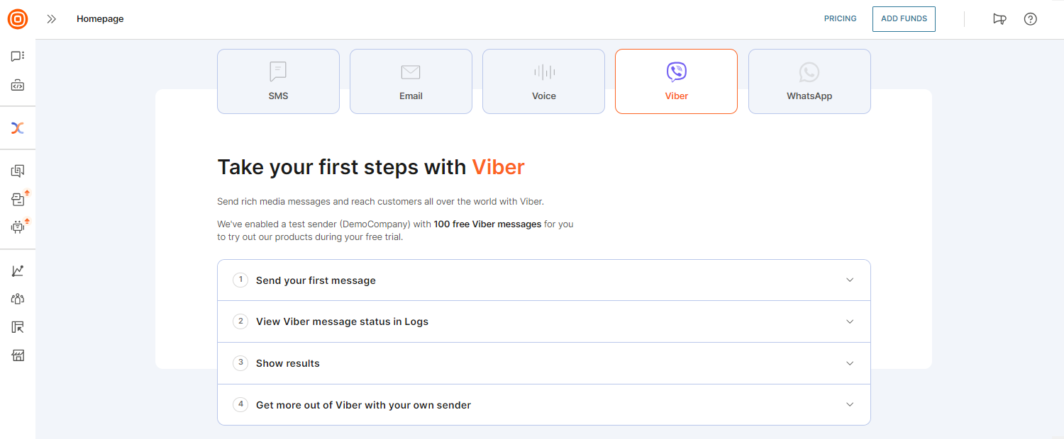 Essentials - Getting started with Viber