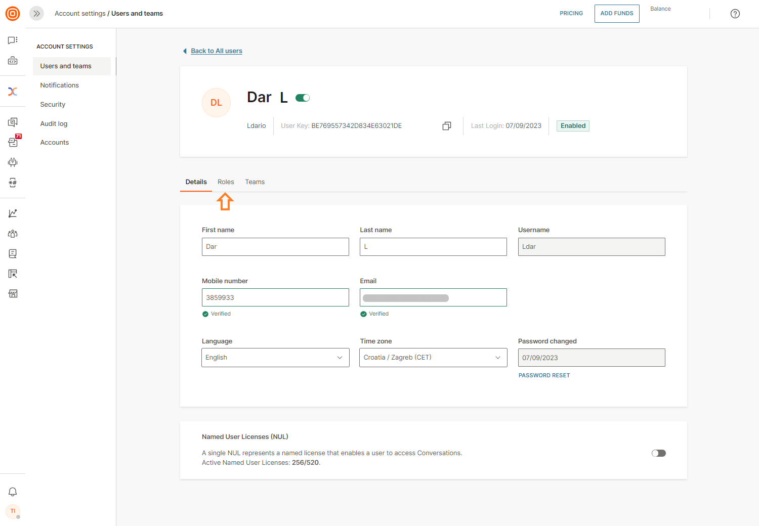 Essentials - Assign roles