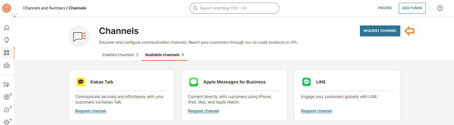 Essentials - Pick a channel