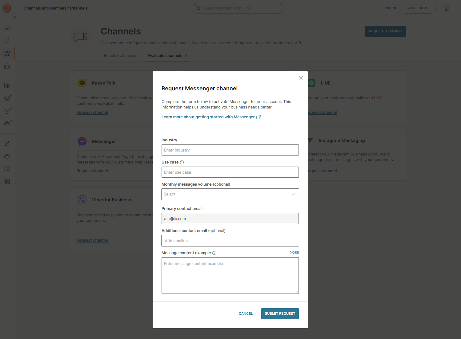 Essentials - Pick a channel