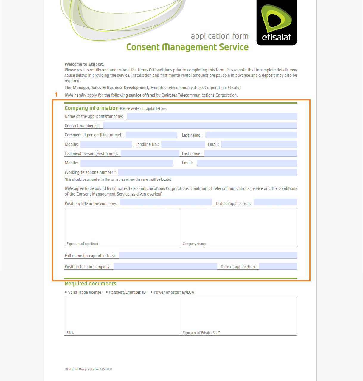 Essentials - UAE Etisalat promotional