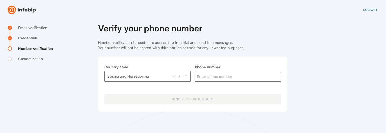 Essentials - Verify phone number