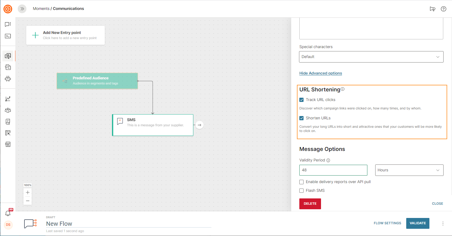 Flow - URL shortening