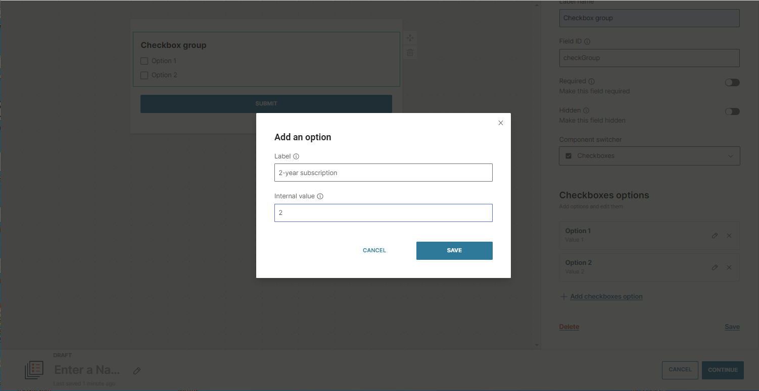 forms-options-interface-cdp