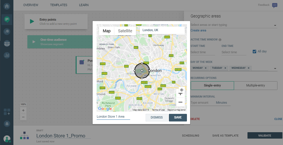 MaM use case - Increase Store Footfall with Geo-Contextual Targeting - advanced options