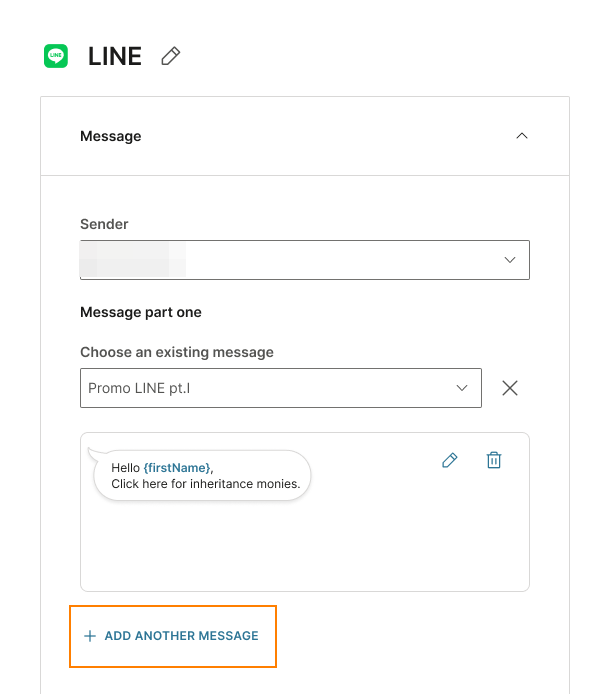 Image that shows selecting multiple messages