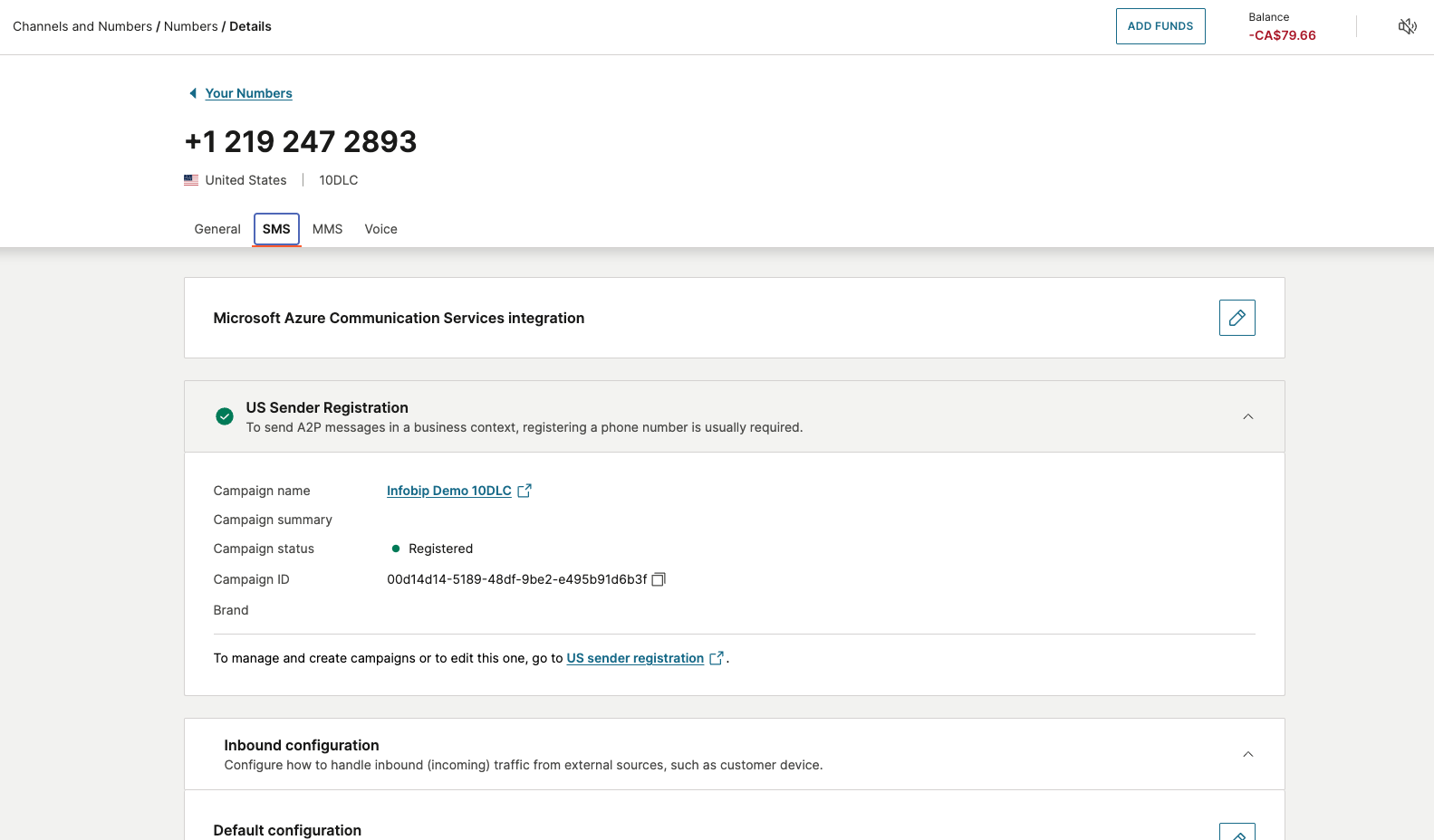 Microsoft ACS Messaging Connect