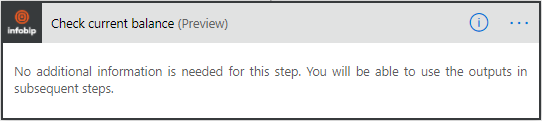 Microsoft Power Automate - Check Current Balance 