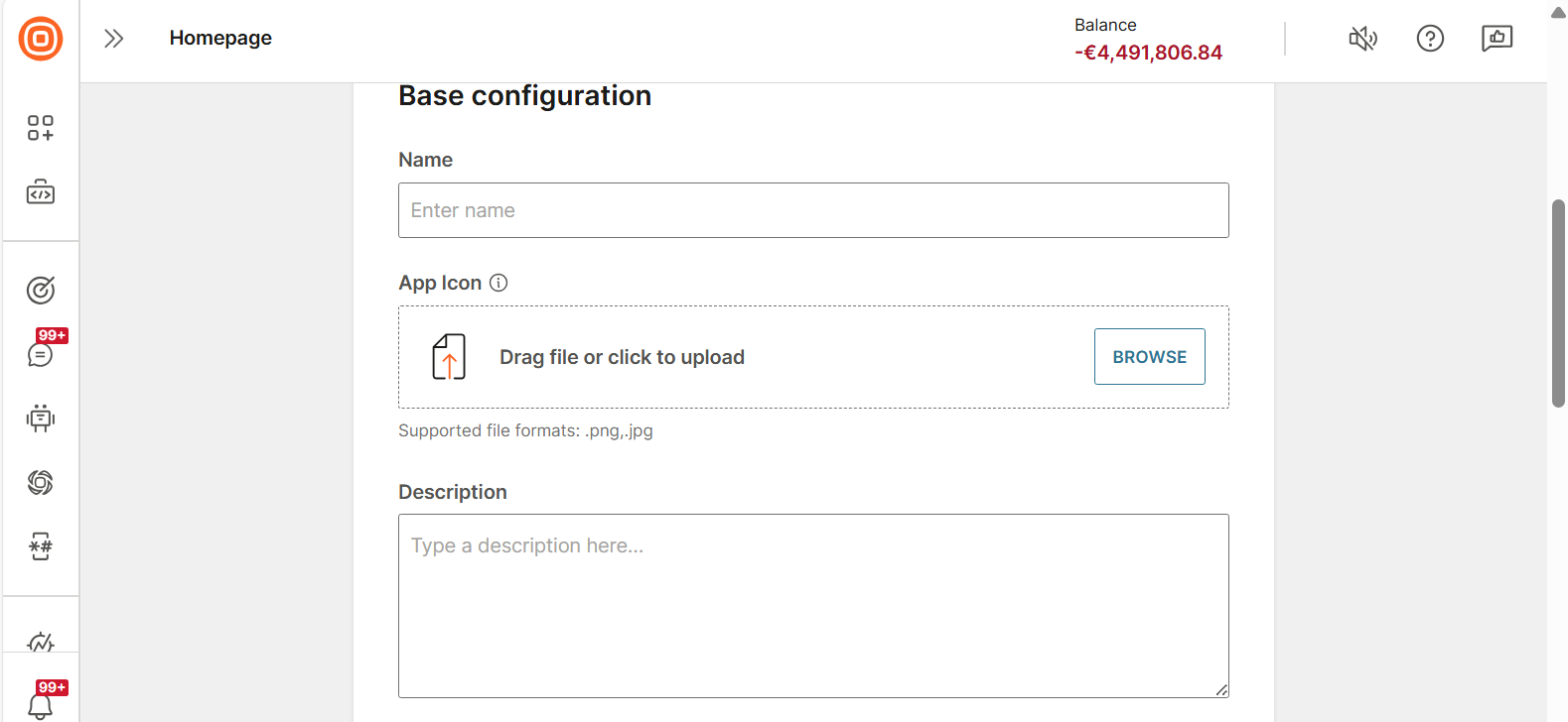 Configure base settings