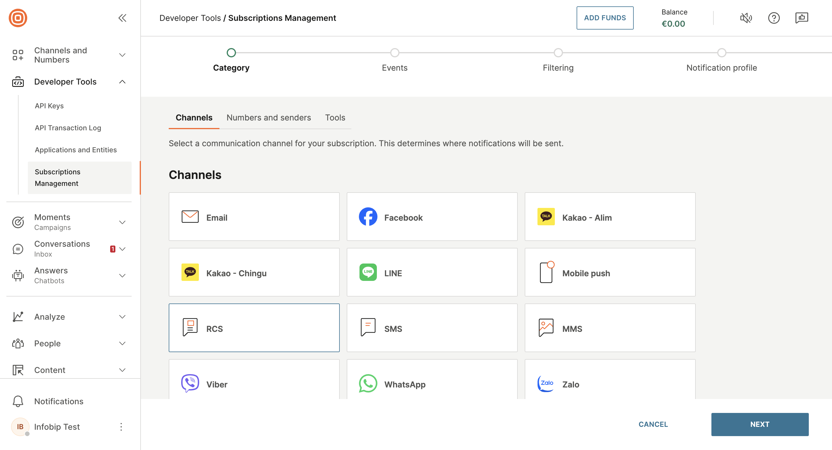 MoEngage subscription