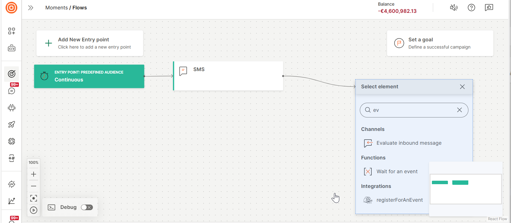 Image that shows how to select an element