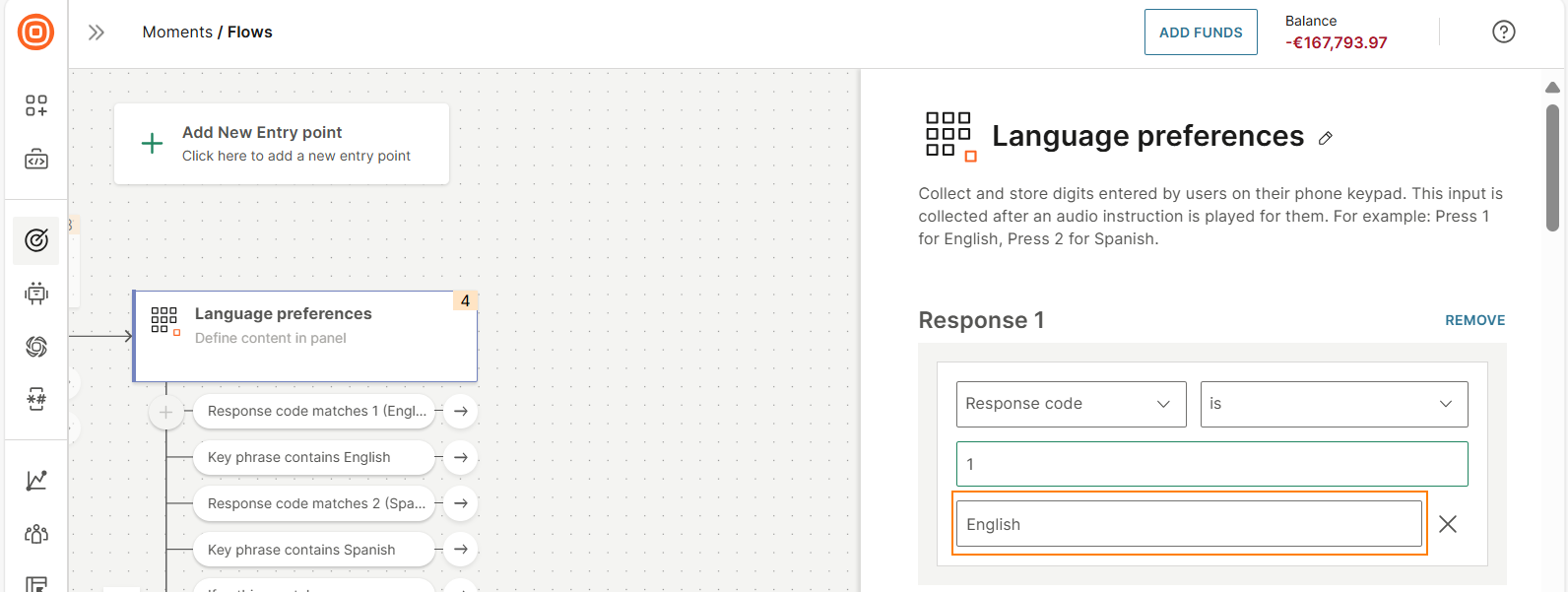 Responses in the Collect element