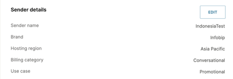 Non-forwarding action configuration