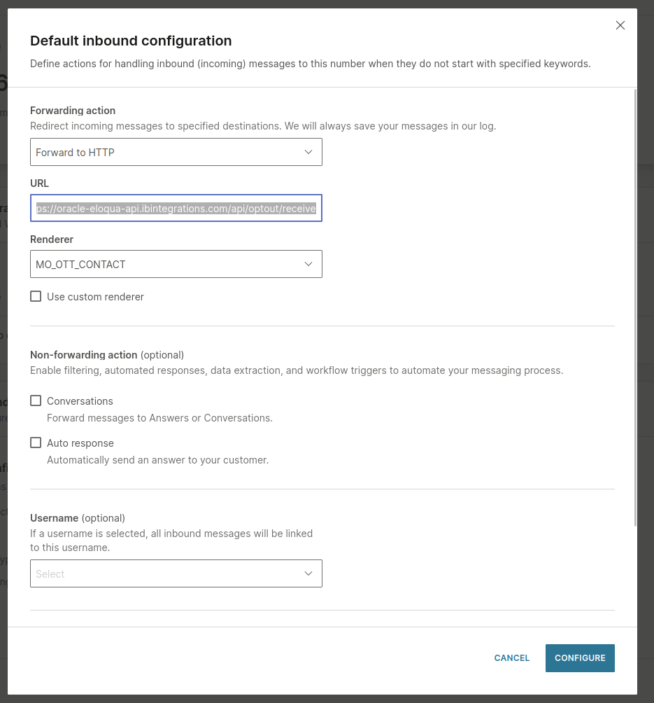 Oracle Eloqua Template Type