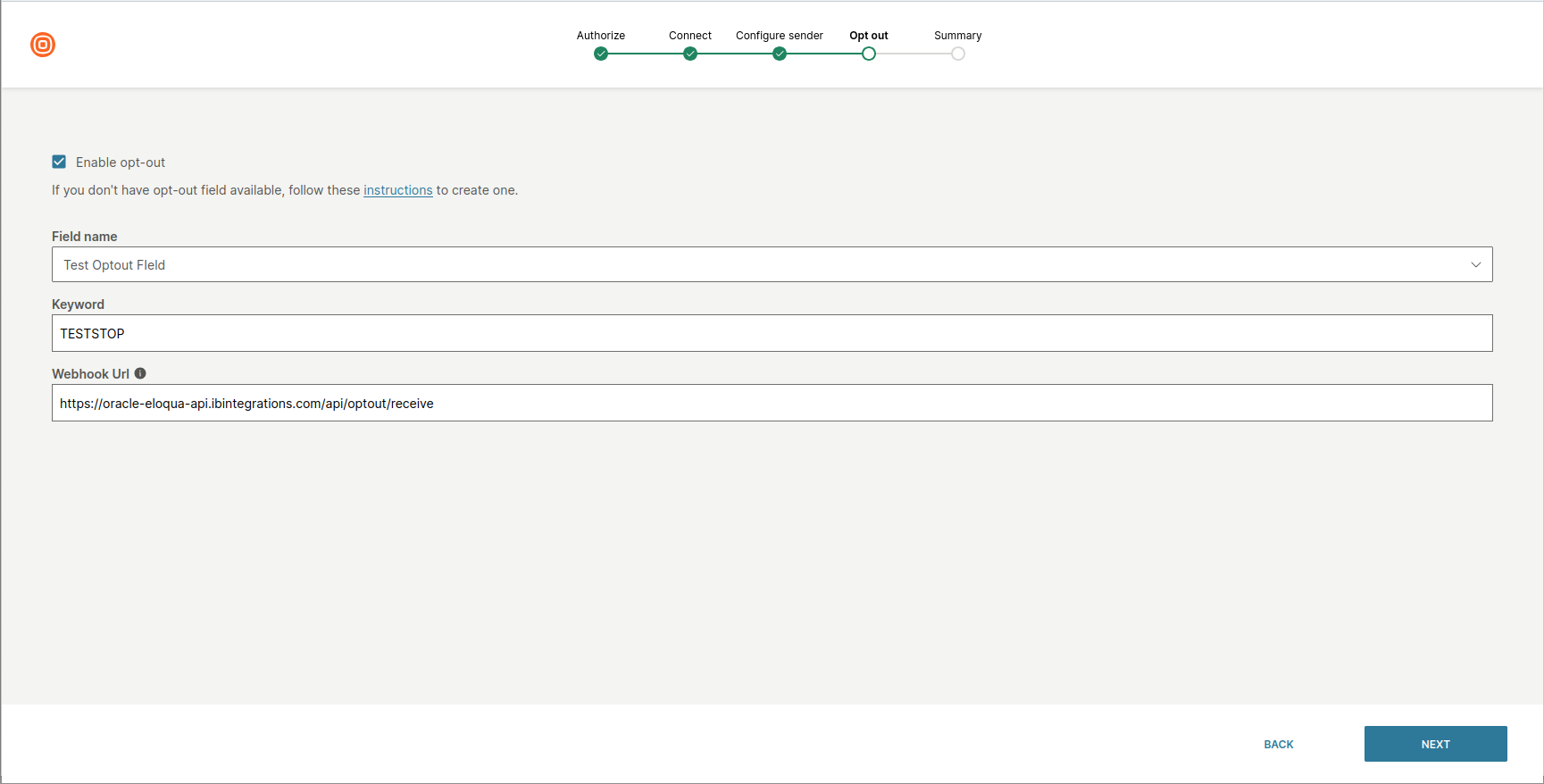 Oracle Eloqua Template Type