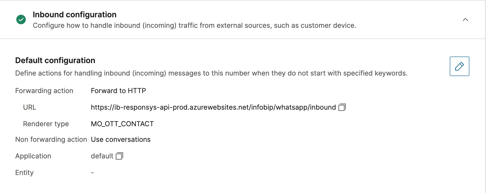 Incoming traffic in Answers for Oracle Responsys