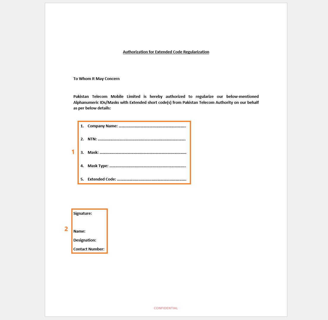 Essentials - Pakistan NOC letter