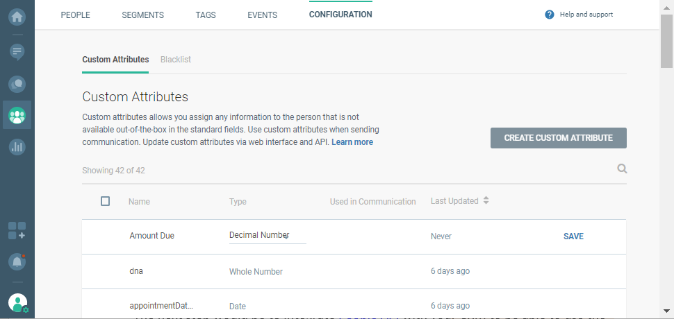 configuring due dates on cpaas