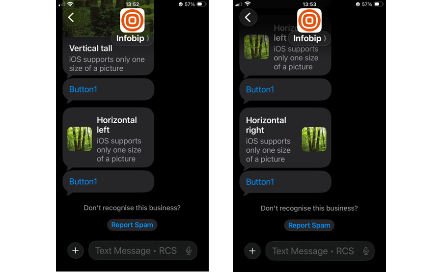 rcs troubleshooting image preview - horizontal