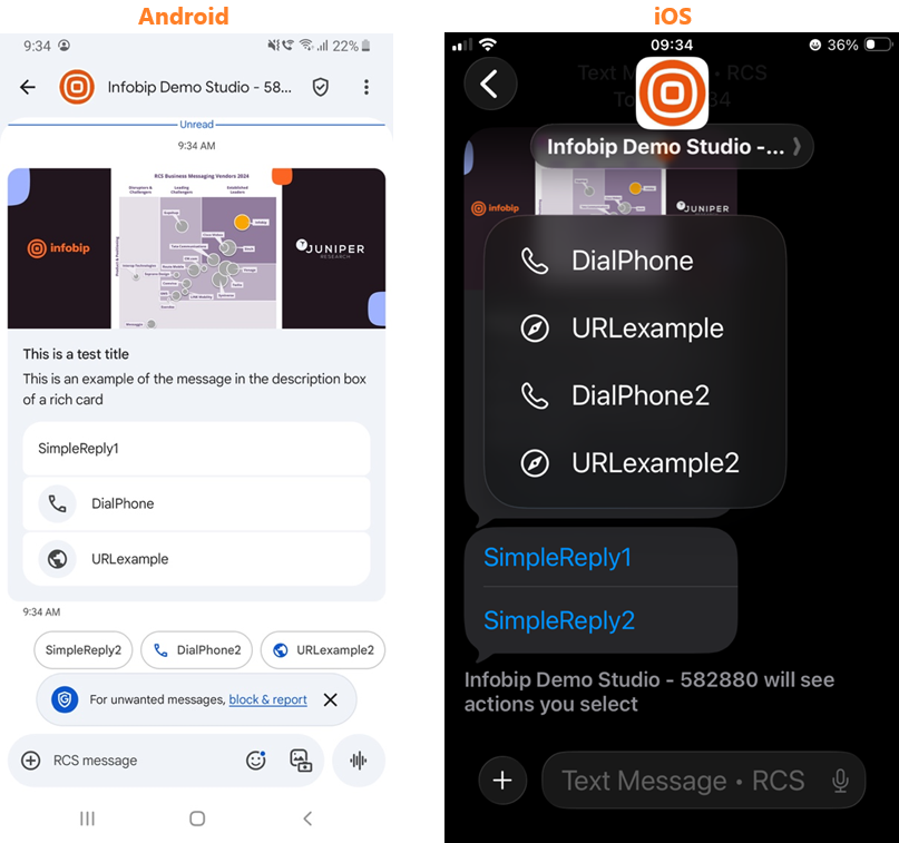 suggestion replies