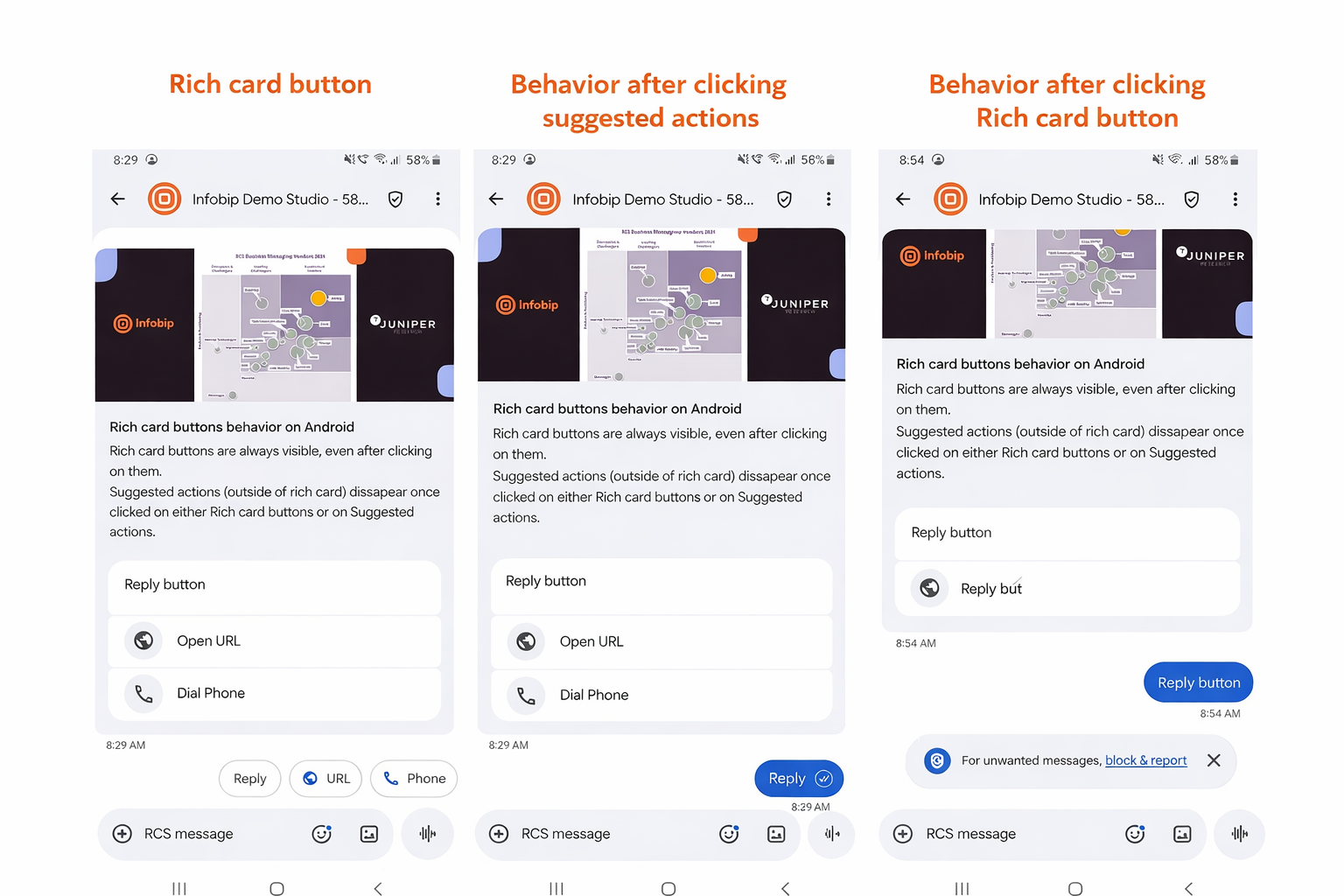 rcs rich card android troubleshooting