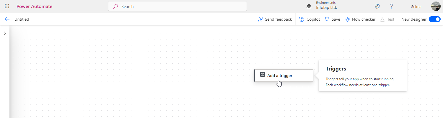 Tutorials - Teams in Conversations trigger