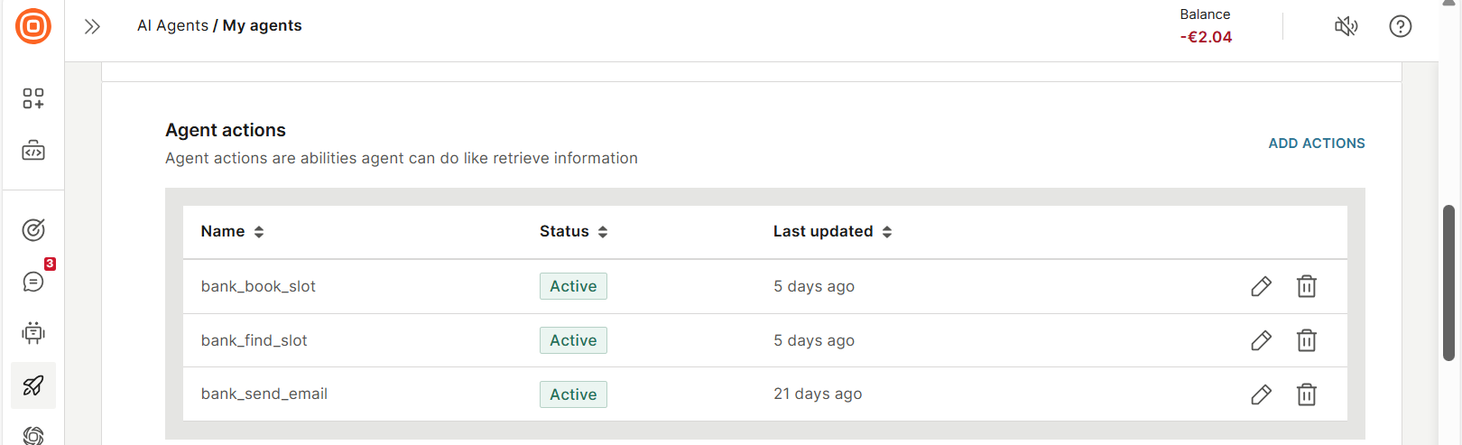 Add tools to the Appointment organizer specialist agent