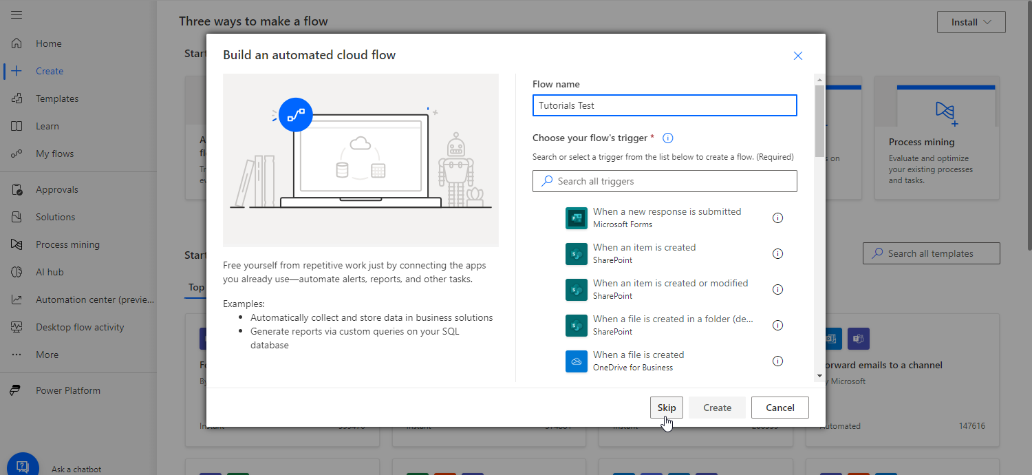 Tutorials - Teams in Conversations flow