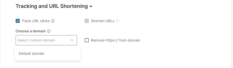 URL Shortening in Broadcast